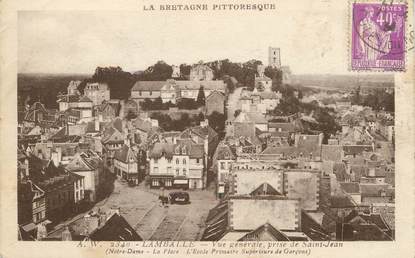 CPA FRANCE 22 "Lamballe, vue générale prise de Saint Jean"