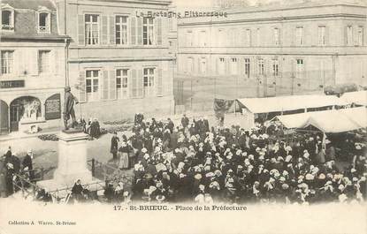 CPA FRANCE 22 "Saint Brieuc, place de la Préfécture"