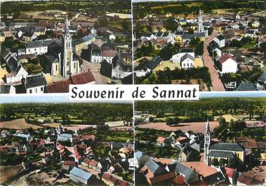 CPSM FRANCE 23 "Souvenir de Sannat"