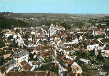 CPSM FRANCE 23 "Felletin, vue panoramique aérienne"