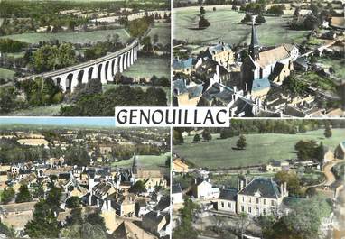 CPSM FRANCE 23 "Genouillac, vue générale"