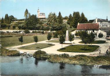 CPSM FRANCE 23 "Saint Etienne de Fursac, le jardin public"