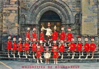 CPSM FRANCE 23 "Bourganeuf" / MAJORETTES