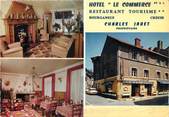 23 Creuse CPSM FRANCE 23 "Bourganeuf, hôtel Le Commerce"
