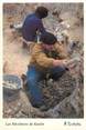 24 Dordogne CPSM FRANCE 24 "Le Buisson, les récolteurs de Kaolin"