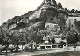 24 Dordogne CPSM FRANCE 24 "Les Eyzies, rochers de l'ancien Château"