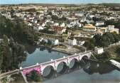 24 Dordogne CPSM FRANCE 24 "Montpon sur l'Isle, vu du ciel"