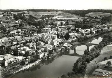 CPSM FRANCE 24 "Mouleydier, vue panoramique sur la Dordogne"