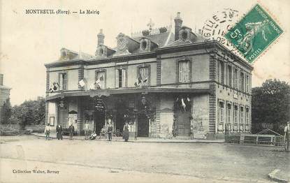 CPA FRANCE 27 "Montreuil l'Argillé, la Mairie"