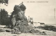 29 Finistere / CPA FRANCE 29 "Beg Meil, la pyramide de la plage"