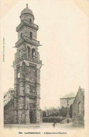 / CPA FRANCE 29 "Landerneau, l'église Saint Thomas"