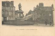 29 Finistere / CPA FRANCE 29 "Lesneven, la statue du générale Le Flô"