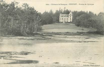 / CPA FRANCE 29 "Penfret, châteaux de Bretagne, rivière de Quimper"