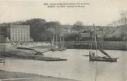 29 Finistere / CPA FRANCE 29 "Route de Morlaix à Saint Pol de Léon, Penzé, le port"