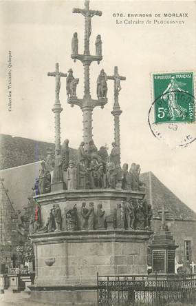 / CPA FRANCE 29 "Le Calvaire de Plougonven"