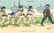 Illustrateur CPA ILLUSTRATEUR GERVESE "Nos marins, débarquement de vive force"