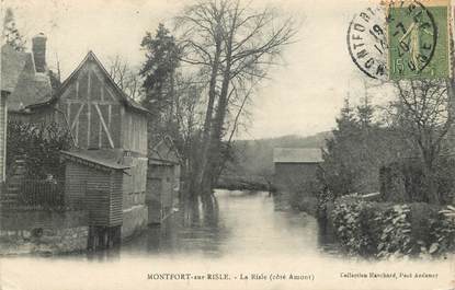 CPA FRANCE 27 "Montfort sur Risle, la Risle"