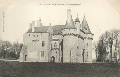 / CPA FRANCE 29 "Château de Kerouzere, façade principale"