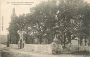 29 Finistere / CPA FRANCE 29 "Sainte Marie du Menez Hom, l'église et l'Arc de triomphe"