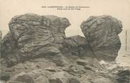 29 Finistere / CPA FRANCE 29 "L'Aberwrach, le rocher du dromadaire"