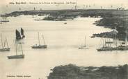 29 Finistere / CPA FRANCE 29 "Beg Meil, panorama de la pointe du Sémaphore, les plages"