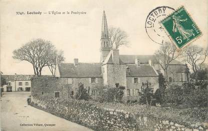 / CPA FRANCE 29 "Loctudy, l'église et le presbytère"