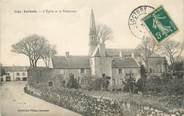 29 Finistere / CPA FRANCE 29 "Loctudy, l'église et le presbytère"