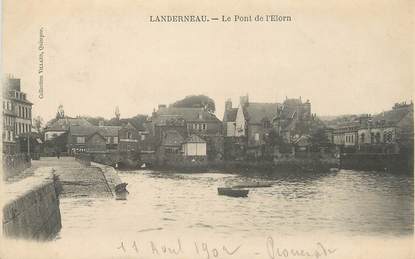 / CPA FRANCE 29 "Landerneau, le pont de l'Elorn"
