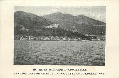 / CPA FRANCE 83 "Hôtel et domaine d'Aiguebelle"