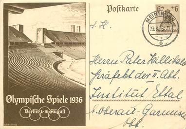  CPSM ALLEMAGNE   "Berlin, jeux olympiques 1936"