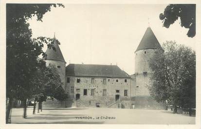  CPA SUISSE  "Yverdon, le chateau"