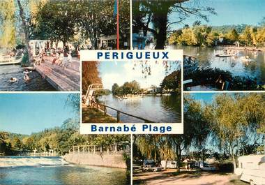 / CPSM FRANCE 24 "Périgueux, Barnabé plage "