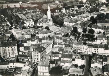 / CPSM FRANCE 24 "Riberac, vue aérienne"