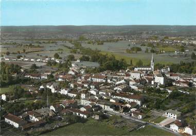 / CPSM FRANCE 24 "La Roche Chalais, vue générale aérienne "