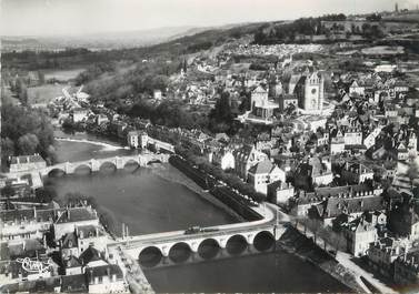 / CPSM FRANCE 24 "Terrasson, vue générale aérienne"