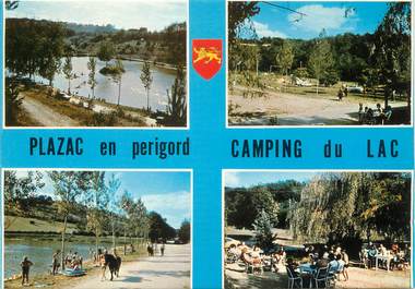 / CPSM FRANCE 24 "Plazac" / CAMPING