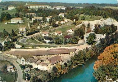 / CPSM FRANCE 24 "Saint Astier, vue aérienne, la cité"