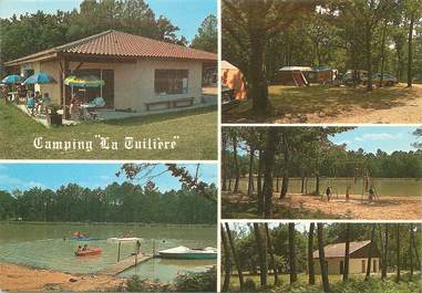 / CPSM FRANCE 24 "Saint Rémy sur Lidoire" / CAMPING