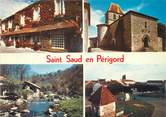 24 Dordogne / CPSM FRANCE 24 "Saint Saud en Périgord"