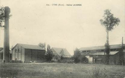 CPA FRANCE 27 "Lyre, Usine Laigros"