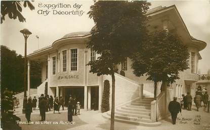   CPA EXPOSITION des Arts décoratifs 1925 Pavillon de l'Art en Alsace