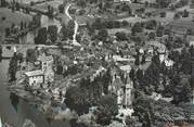 24 Dordogne / CPSM FRANCE 24 "Saint Leon sur Vezere, vue aérienne"