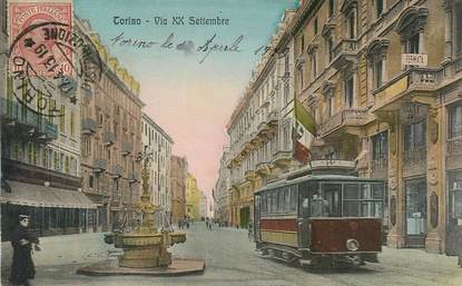 CPA ITALIE "Turin" / TRAMWAY