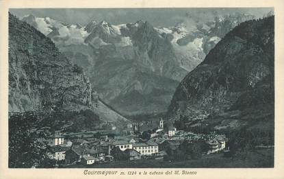 CPA  ITALIE  "Courmayeur"