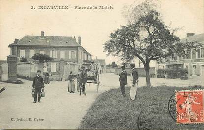 CPA FRANCE 27 "Incarville, place de la mairie"