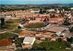 / CPSM FRANCE 25 "Besançon, vue aérienne" / STADE