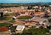 25 Doub / CPSM FRANCE 25 "Besançon, vue aérienne" / STADE