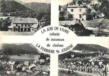 / CPSM FRANCE 25 "La Ferrière sur Jougne" / COLONIE DE VACANCES