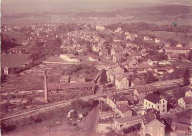 / CPSM FRANCE 25 "Fesches le Chatel, vue générale aérienne"