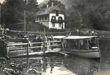 / CPSM FRANCE 25 "Lac ou Villers, débarcadère au saut du Doubs"